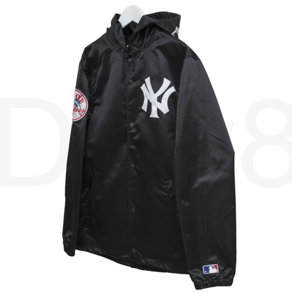  シュプリーム コピー New York NY Supreme YANKEES Satin Hooded Jacket