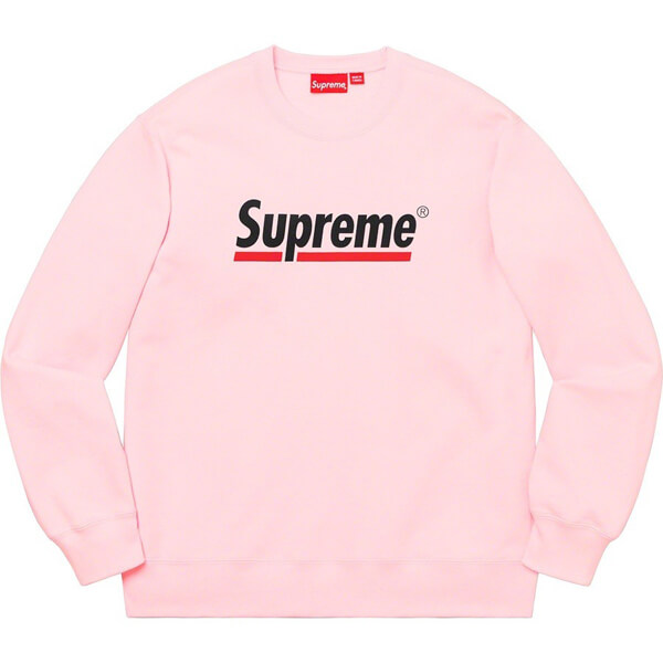 シュプリーム  パーカー 偽物 Supreme ★ SS20 Week2 ★ Underline Crewneck