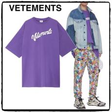 ヴェトモン tシャツ 偽物  VETEMENTS ミルク Milk ロゴ Tシャツ プリント  クルーネック