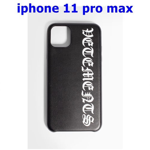  ヴェトモン iphoneケース 偽物 VETEMENTS iphone 11 Pro max ゴシックロゴ ケース