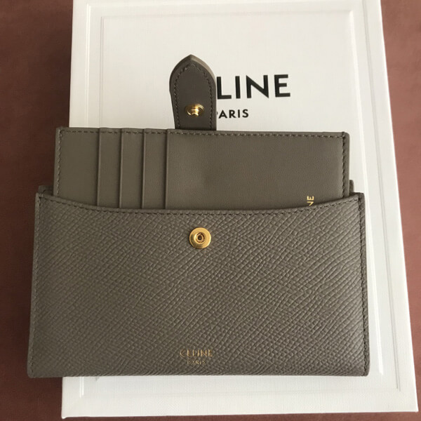 セリーヌ iphoneケース コピー【CELINE】NEW 手帳型 iPhone X/XS ケース グレインドカーフスキン