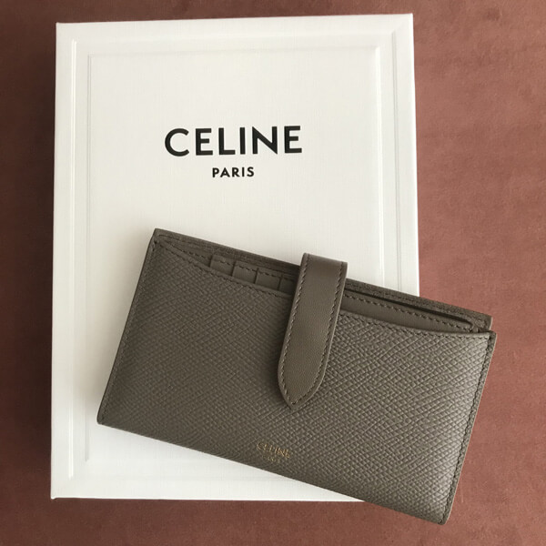 セリーヌ iphoneケース コピー【CELINE】NEW 手帳型 iPhone X/XS ケース グレインドカーフスキン