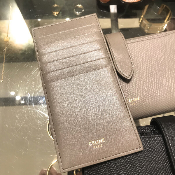 セリーヌ iphoneケース コピー【CELINE】NEW 手帳型 iPhone X/XS ケース グレインドカーフスキン