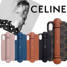 セリーヌ アイフォン ケース 偽物 CELINE IPHONE X & XS ストラップ付きケース