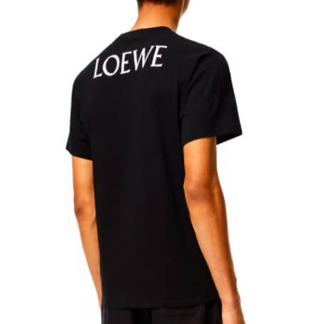 ロエベ tシャツ 偽物 LOEWE スマイリーワールド Tシャツ イビザコレクションH616341J01