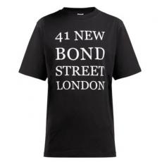 ロエベ tシャツ コピー LOEWE BOND STREET ＆ロゴプリントコットンTシャツ UNISEX