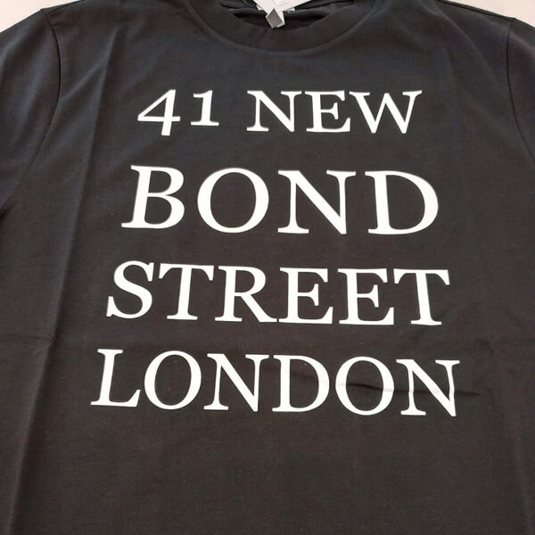 ロエベ tシャツ コピー LOEWE BOND STREET ＆ロゴプリントコットンTシャツ UNISEX