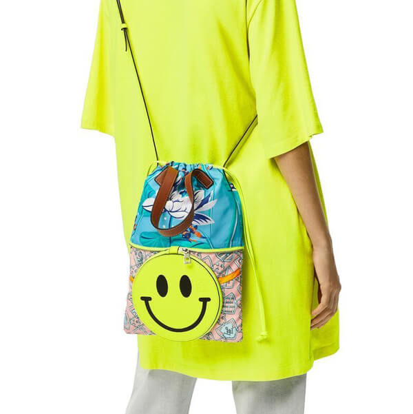 LOEWE PAULA'S IBIZA x SMILEY ロエベ かごバッグ コピー  コピー コンバーチブル 328.20AC62