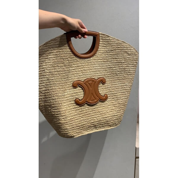 ★日本未★【CELINE】セリーヌ かごバッグ コピー CABAS CELINE バスケット 192852CJB.04LU