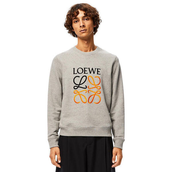 ロエベ コピー LOEWE アナグラム スウェットシャツH6109900CR