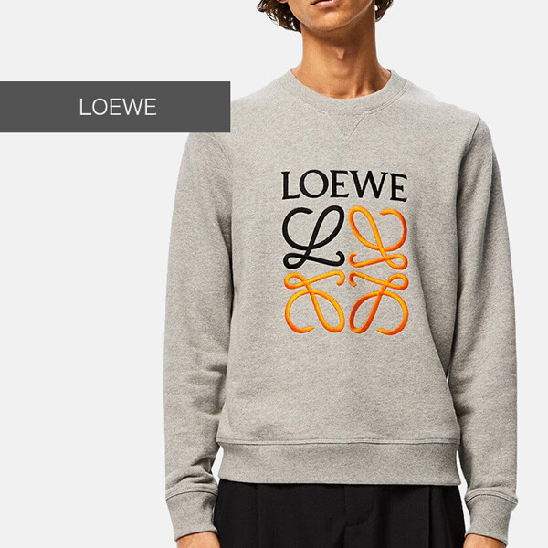 ロエベ コピー LOEWE アナグラム スウェットシャツH6109900CR