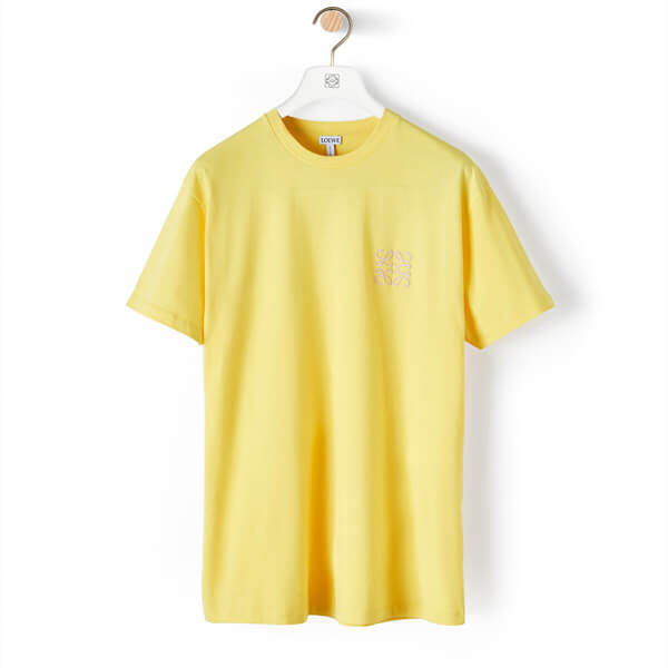 ロエベ tシャツ パロディ LOEWE アナグラム Tシャツ H6299000CR