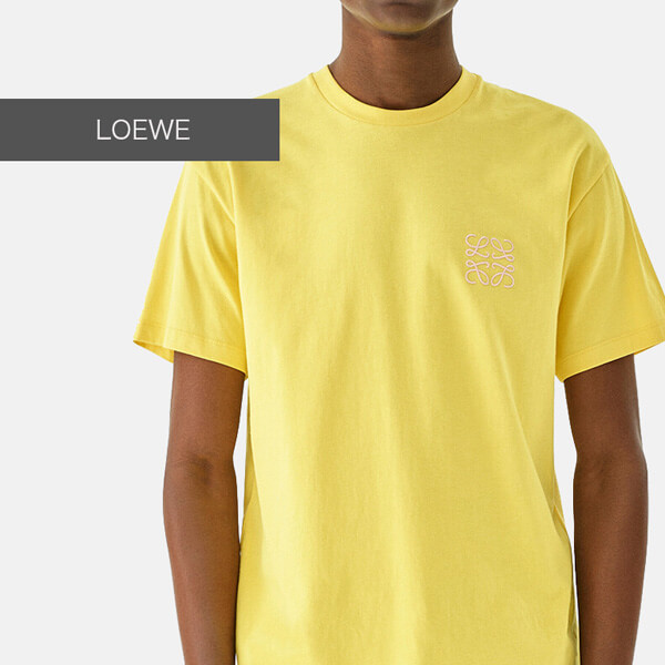 ロエベ tシャツ パロディ LOEWE アナグラム Tシャツ H6299000CR