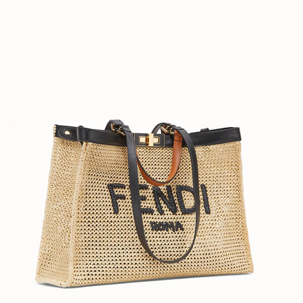 フェンディ ピーカブー コピー FENDI Xトートラフィアバッグ 8BH374ABVSF11RK