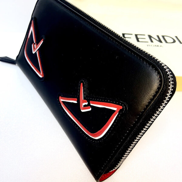 FENDI フェンディ モンスター 財布 コピー 長財布 7M0210　A72K　F0P0N