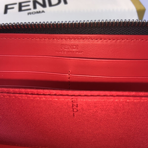 FENDI フェンディ モンスター 財布 コピー 長財布 7M0210　A72K　F0P0N