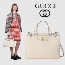 2019新作入荷☆GUCCI☆グッチスーパーコピー[ズゥミ] グレインレザー ミディアム トップ...