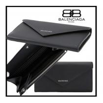 バレンシアガ ペーパーミニウォレット 偽物 BALENCIAGA★PAPIER Wallet★財布