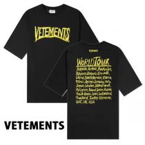 ヴェトモン tシャツ 偽物 VETEMENTS Tシャツ 日本未入荷 WORLD TOUR OV...