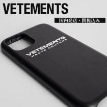 ヴェトモン iphoneケース 偽物 VETEMENTS iPhone 11Pro/11Pro MAXケース シルバーロゴ