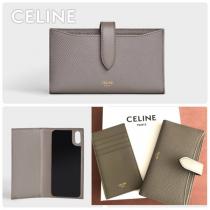 セリーヌ iphoneケース コピー【CELINE】NEW 手帳型 iPhone X/XS ケー...