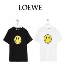 ロエベ tシャツ 偽物 LOEWE スマイリーワールド Tシャツ イビザコレクションH61634...