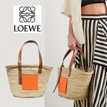 LOEWE BasketBag ロエベ  かごバッグ コピー ラフィア ミディアムサイズ