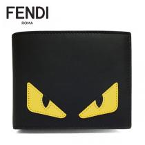 フェンディ モンスター 財布 コピー FENDI 7M0001 O73 F0U9T 折財布 バッ...