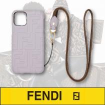 fendi iphoneケース コピー ペカン iPhone 11 Pro ショルダー ライラッ...