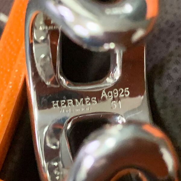 エルメス リング コピー HERMES 洗練 Osmose PM リング シルバー925 H102539B