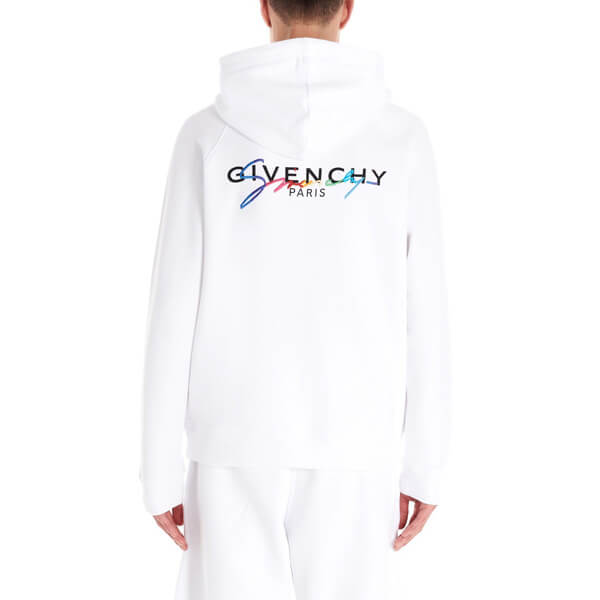 ジバンシー パーカー コピー Givenchy レインボー ジップアップ フーディー