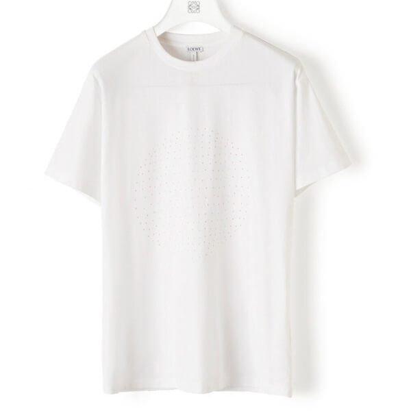 ロエベ tシャツ 偽物 LOEWE ロゴ Loewe Letters Tシャツ H6299700SI