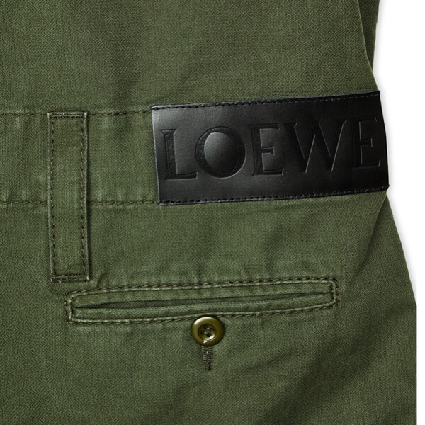 ロエベ コピー LOEWE★ロエベ ジャンプスーツ カーキ コットン