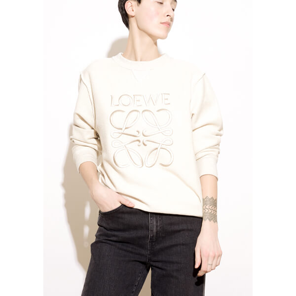 ☆LOEWE☆ロエベ トレーナー コピー アナグラム Anagram Sweatshirt お洒落＆便利！S6109591CR