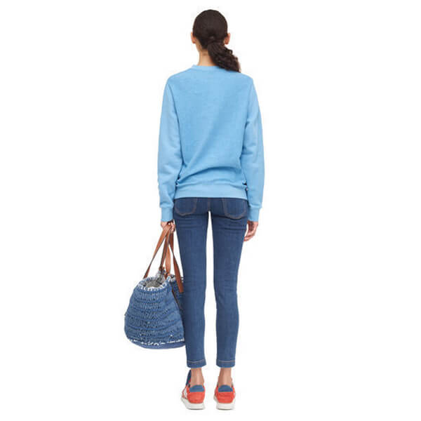 LOEWE ロエベ トレーナー 偽物_women/Anagram Sweatshirt スウェット/ブルー