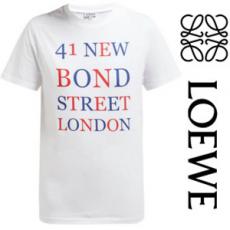 【LOEWE】BOND STREET ＆ロエベ Tシャツ コピー ロゴプリントコットンTシャツ S6199724CR