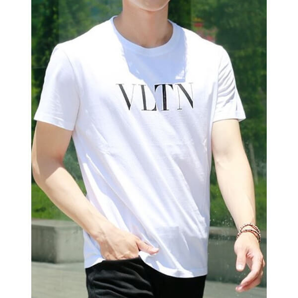 【VALENTINO ヴァレンティノ Tシャツ コピー】VLTN T-SHIRT G10V 3LE