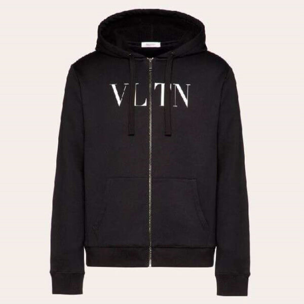 【VALENTINO ヴァレンティノ パーカー コピー】VLTN スウェット パーカーF11I 3TV 0NO