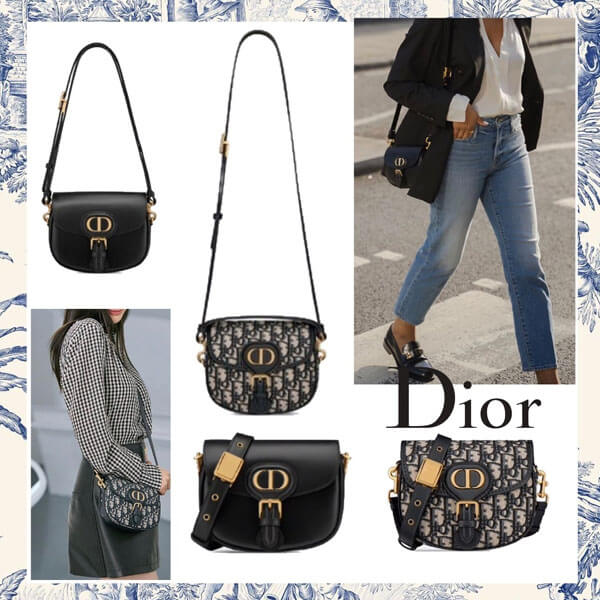 ディオール スモールバッグ コピー◆Dior◆DIOR BOBBY スモールバッグ オブリーク＆カーフスキン