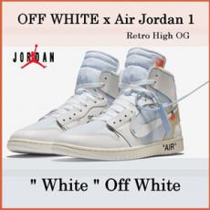 ナイキ オフ ホワイト スニーカー コピー OFF-WHITE NIKE Air Jordan 1 Retro High OG “WHITE”