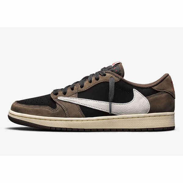 ナイキ エアージョーダン スニーカー コピー Travis Scott x Nike Air Jordan 1 Retro Low OG SP AW 19 2019 Mocha