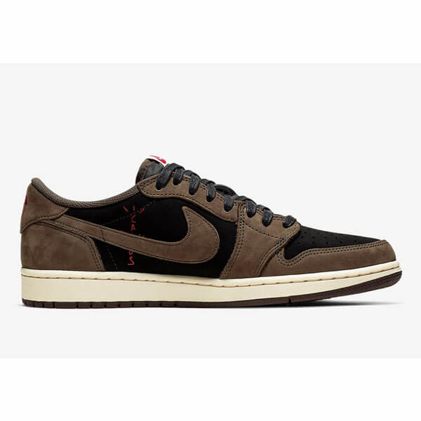 ナイキ エアージョーダン スニーカー コピー Travis Scott x Nike Air Jordan 1 Retro Low OG SP AW 19 2019 Mocha