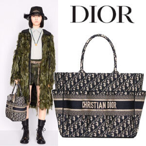 【DIOR ディオール トート バッグ 偽物】BAILA掲載商品“CATHERINE TOTE”*Dior Oblique キャサリントート バッグ