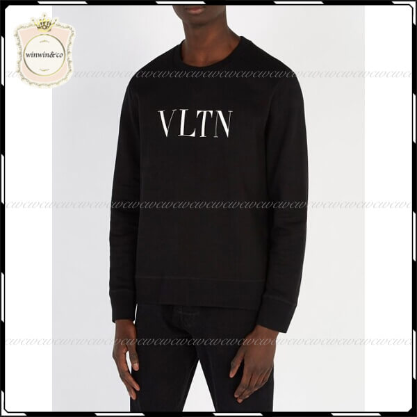 VALENTINO◆VLTN ヴァレンティノ トレーナー コピー クルーネック スウェット