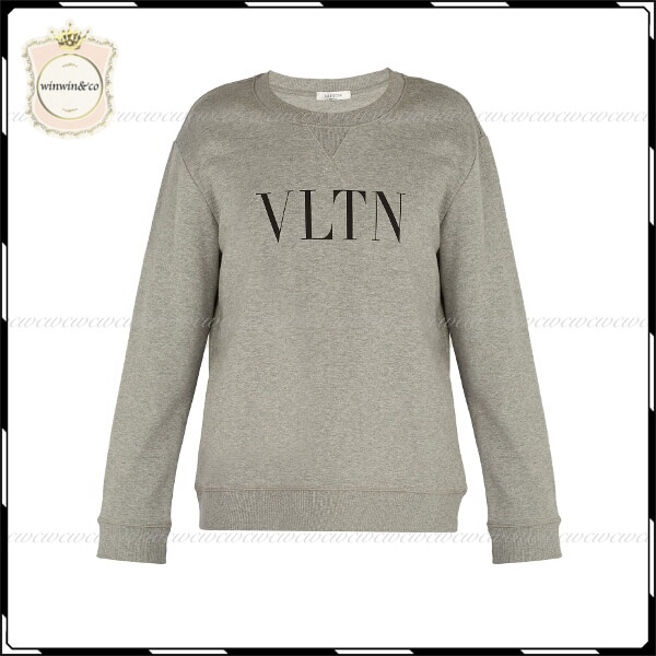 VALENTINO◆VLTN ヴァレンティノ トレーナー コピー クルーネック スウェット