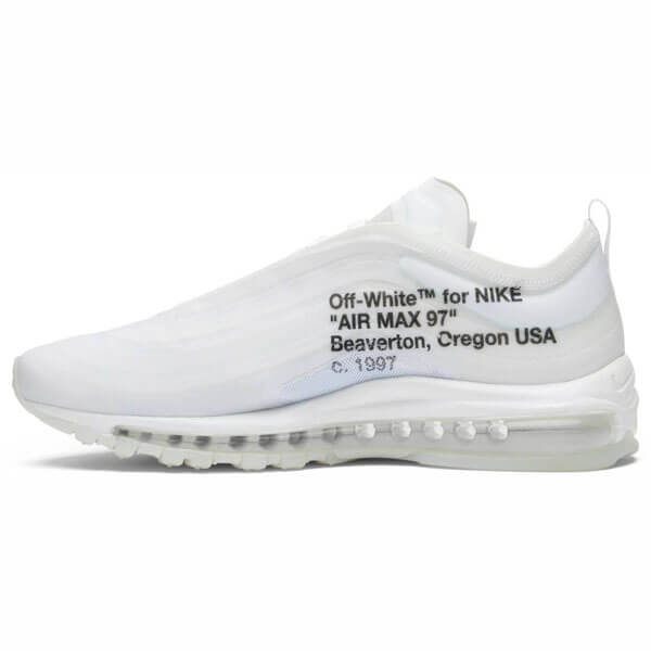 ナイキ オフ ホワイト スニーカー コピー ナイキ ランニングシューズ OFF-WHITE x NIKE Air Max 97 OG 'The Ten WHITE' 2017 AW FW 17