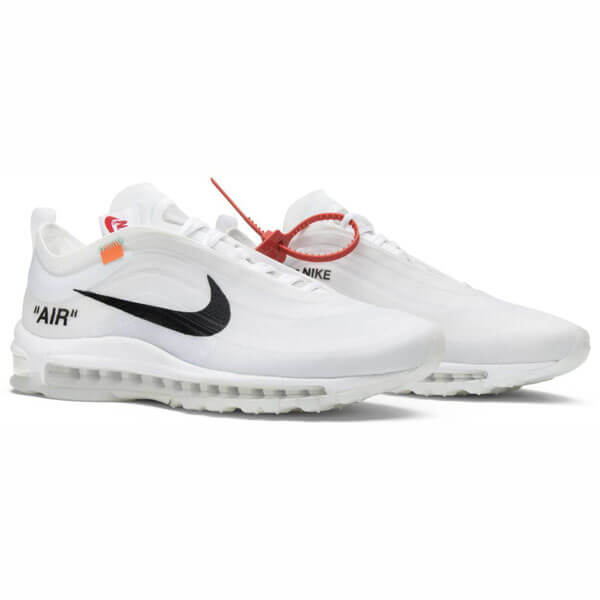 ナイキ オフ ホワイト スニーカー コピー ナイキ ランニングシューズ OFF-WHITE x NIKE Air Max 97 OG 'The Ten WHITE' 2017 AW FW 17