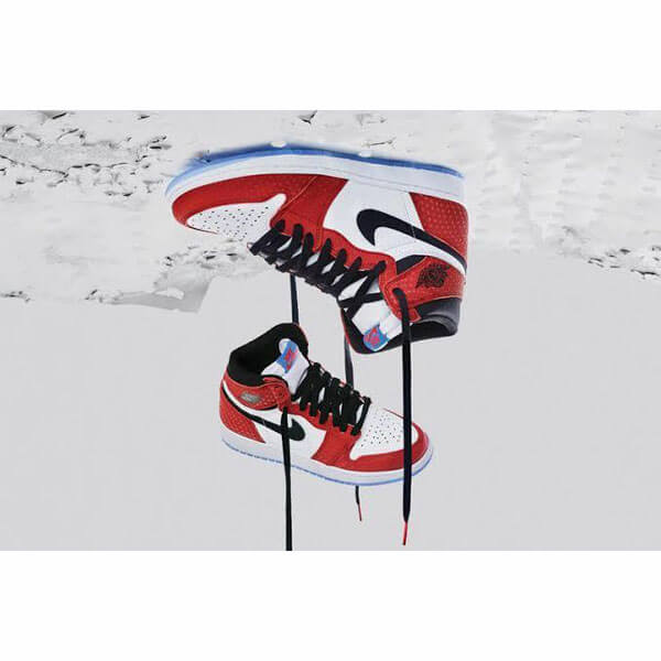 ナイキ エアージョーダン スニーカー コピー 超入手困難限定ｺﾗﾎﾞ激ﾚｱ! Nike Air Jordan 1 High Spider-Man