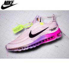 オフ ホワイト ナイキ エアマックス スニーカー コピー ナイキ ランニングシューズ Off-White Nike Air Max 97 Serena Williams エアマックス97 AJ4585-600