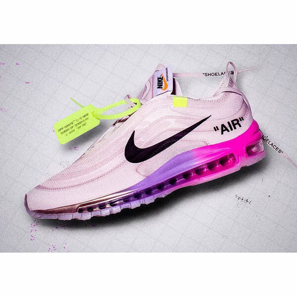 オフ ホワイト ナイキ エアマックス スニーカー コピー ナイキ ランニングシューズ Off-White Nike Air Max 97 Serena Williams エアマックス97 AJ4585-600